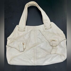Women’s Kooba White Leather  Bag Large